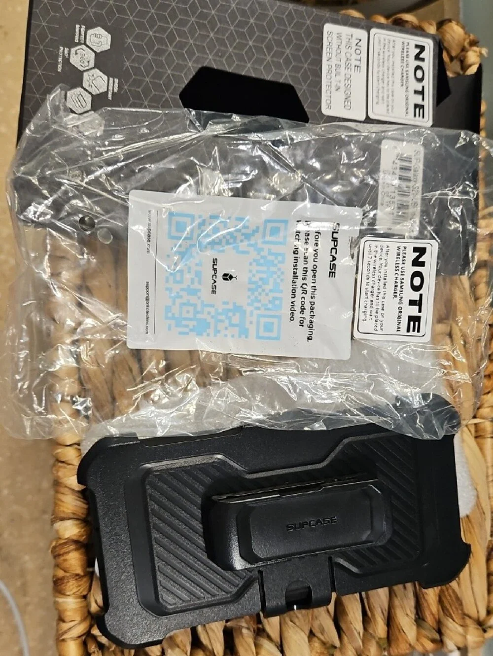Samsung Galaxy S21 Phone Case - Black, New In Package